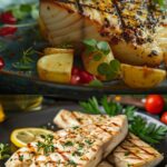 Grilled Red Snapper with Lemon and Herbs